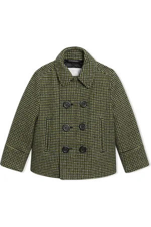 Burberry Ternet skræddersyet frakke i uldmiks