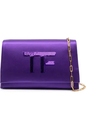 Tom Ford Disco crossbody-taske med pailletudsmykning