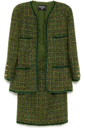 CHANEL Setup jakkesæt med nederdel fra 1990-00