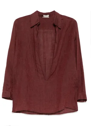 Hermès Bluse i hør fra 1990-00
