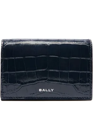 Bally Pung i krokodille-læder med logotryk