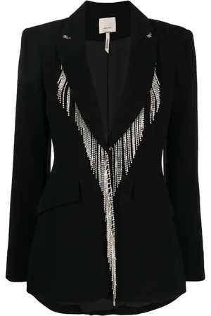 Cinq A Sept Cheyenne blazer med frynser