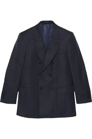 Gucci Stribet Horsebit jakke
