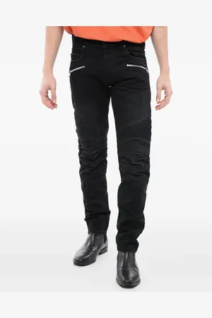 Balmain Biker-jeans med smal pasform