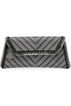 Stella McCartney Clutch med krystaludsmykning