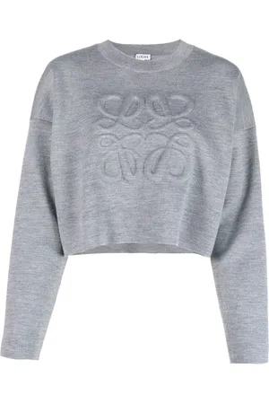 Loewe Cropped trøje med præget anagram