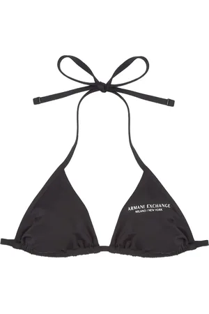 Armani Exchange Bikinitop med logotryk