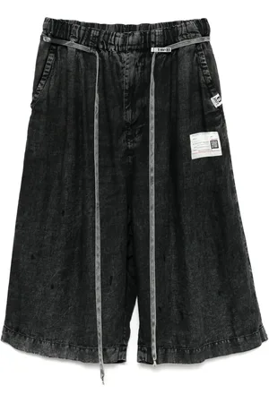 Maison Mihara Yasuhiro Cropped bukser med snoretræk