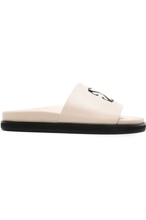 OFF-WHITE Sandaler i læder med pilebroderi
