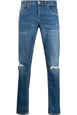 Dondup Skinny-jeans med slitageeffekt