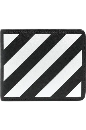 OFF-WHITE Stribet kortholder