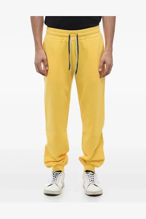 Lanvin Brushed-finish cotton track pants