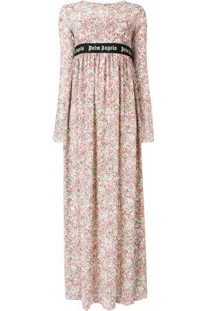 Palm Angels Lang blomstret kjole