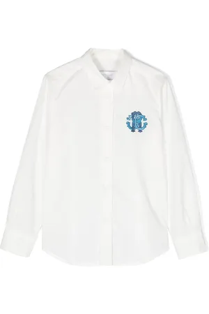 Roberto Cavalli Skjorte med broderet logo