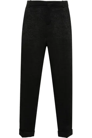 Balmain Cropped bukser med slangetryk