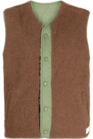 Chocoolate Polstret vest med logobroderi