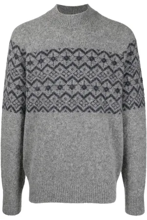 Brunello Cucinelli Fair Isle intarsia-trøje