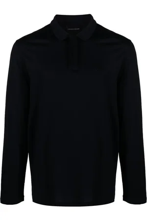 Emporio Armani Polo med præget logo