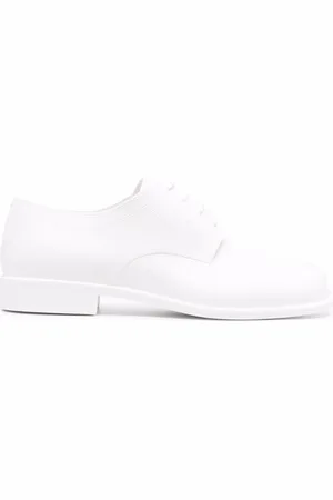 Maison Margiela Tabi brogues i læder med snøre