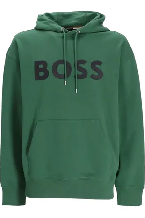 HUGO BOSS Hættetrøje med logotryk