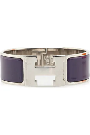 Hermès Bredt Clic Clac H PM armbånd i emalje fra det 20. århundrede