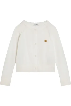 Dolce & Gabbana Cardigan med broderet logo
