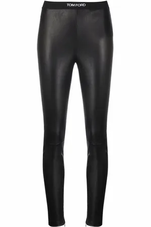 Tom Ford Leggings med logobånd i taljen