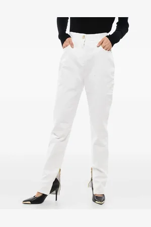 Balmain Skinny-jeans med juvelknapper