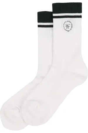 Sporty & Rich Logo-broderede strømper