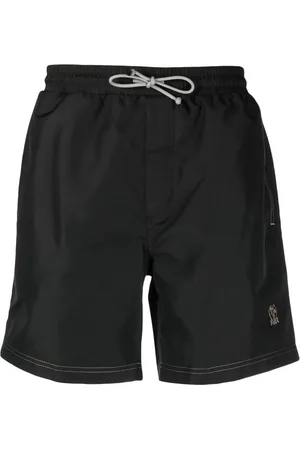 Brunello Cucinelli Badeshorts med broderet logo