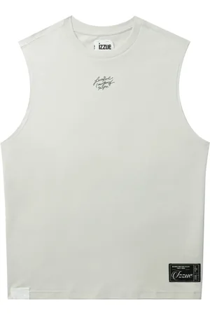 Izzue Vest med grafisk tryk