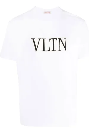 VALENTINO GARAVANI T-shirt med VLTN-logobroderi