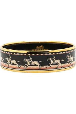 Hermès Brdt Horse 62 armbånd med emalje fra det 20. århundrede