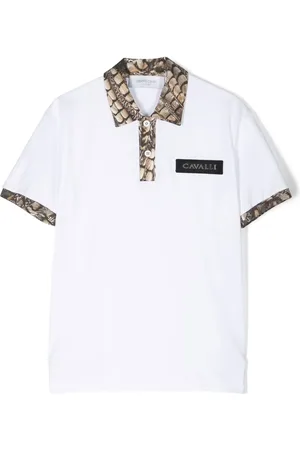 Roberto Cavalli Polo med dyretryk