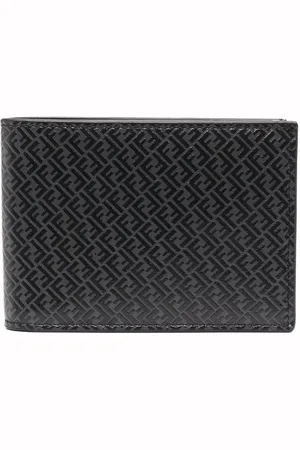 Fendi Læderpung med monogramtryk