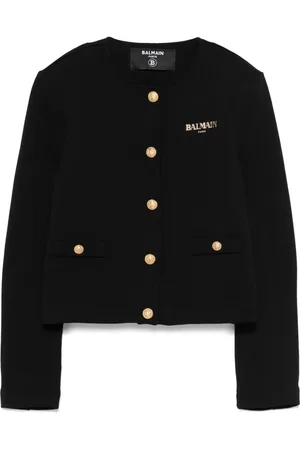Balmain Blazer med logotryk