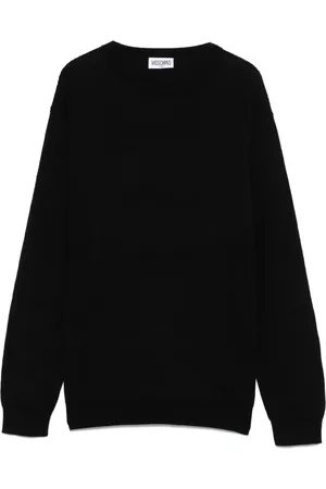 Moschino Sweater med logo i jacquard