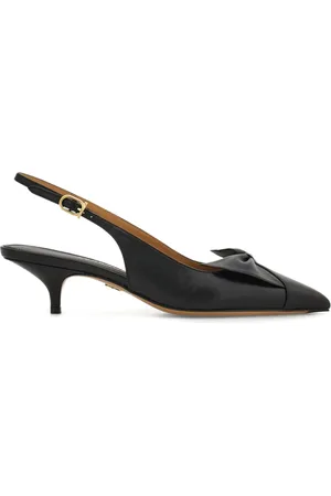 Salvatore Ferragamo 40 mm Bow slingback-pumps