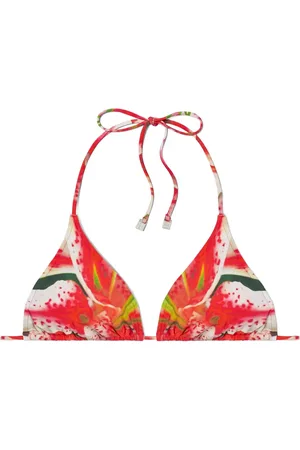 Tory Burch Blomstret trekants-bikinitop