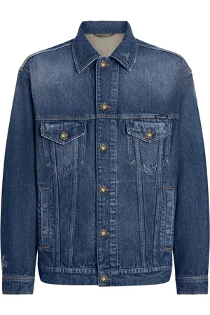 Dolce & Gabbana Denimjakke med logoplade