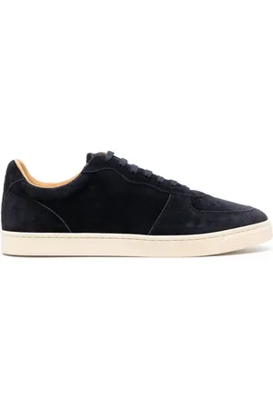 Brunello Cucinelli Low-top sneakers i ruskind