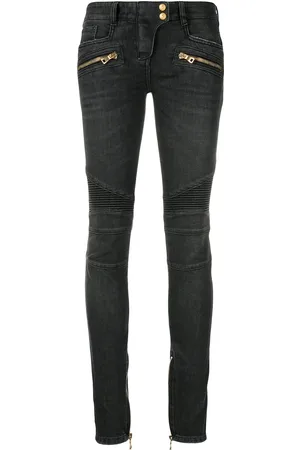 Balmain Skinny biker-bukser