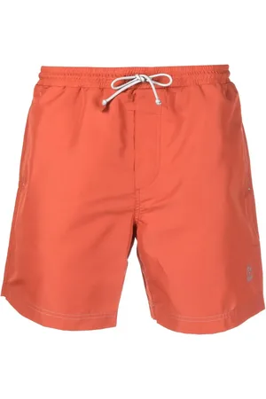 Brunello Cucinelli Elastiske badeshorts med snoretræk