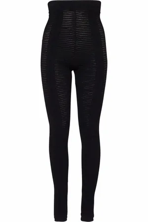Balmain Strikkede leggings med høj talje