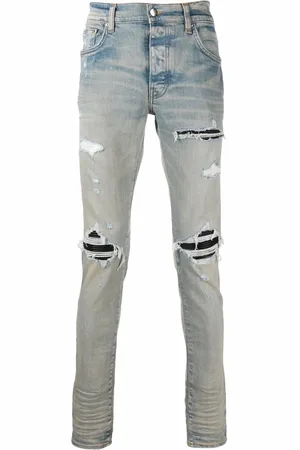 AMIRI MX1 skinny-jeans med slitageeffekt