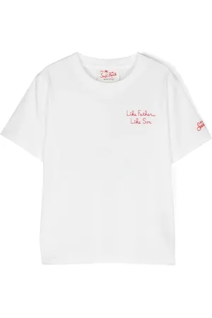 MC2 SAINT BARTH T-shirt med tegneserietryk