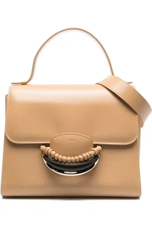 Chloé Kattie clutch i læder