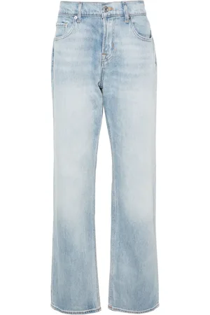 7 for all Mankind Austyn jeans med lige ben og mellemhøj talje