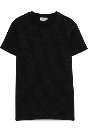 Moschino T-shirt med jacquard-logo