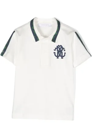 Roberto Cavalli Polotrøje med monogram-tryk